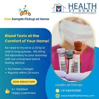Blood Test at Home in Gachibowli