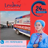 Tridev Air Ambulance Service in Guwahati - Best Care to the Patient While in Transit