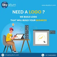 Create unique logo with Best graphic design company in RT nagar bangalore Skyaltum. - 1