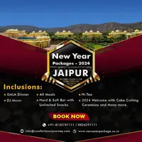 Jaipur New Year Packages 2024 – Jaipur New Year Party 2024