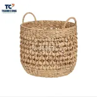 Hyacinth Basket with Handles: Stylish and Sustainable Storage Solutions