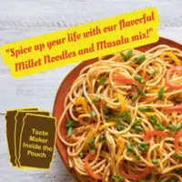 Pure and Authentic Flavor: Order 70gms Hakka Millet Noodles Online!