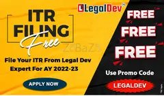 Legal Dev Offer Special Coupon Code For Free ITR Filing - 1