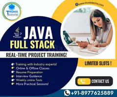 Java full stack training in hyderabad - 1