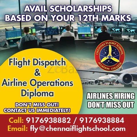 AIRCRAFT DISPATCHER & AIRLINE OPERATIONS DIPLOMA COURSE  WITH SCHOLARSHIP - 1