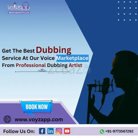 Hire Dubbing Artist | Professional Quality Dubbing Services Online - 1/1