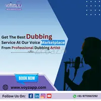 Hire Dubbing Artist | Professional Quality Dubbing Services Online - 1