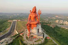 Vishwas Swaroopam in Nathdwara, Rajasthan – World’s Tallest Shiva Statue