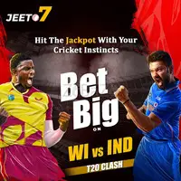 Hit the Jackpot with Your Cricket Instincts: Bet Big on WI vs. IND T20 Clash! - 1