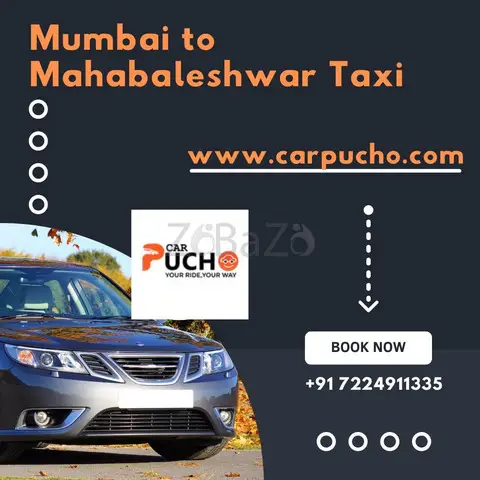 Mumbai To Mahabaleshwar Taxi - 1