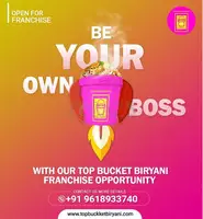 Bucket Biryani Franchise in India | Top Bucket Biryani - 1