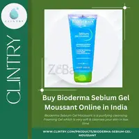 Buy Bioderma Sebium Gel Moussant (100ml) Online in India - 1