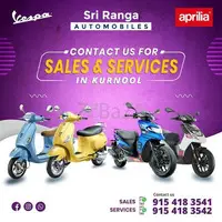 Aprilia Tuono Sales & Services Kurnool |Sri Ranga Automobiles - 1