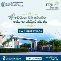 Luxuriate in Style: Vedansha's Fortune Homes 3BHK and 4BHK Duplex Villas - 1