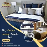 Buy Online Double Bed, Luxury Bed - Manmohan Furnitures