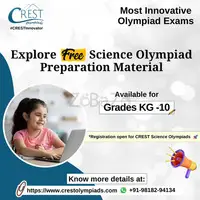 Preparation Material of CREST Science Olympiad for Class KG to 10th