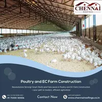 Poultry and EC Farm Construction Company in Chennai – Chennairoofings
