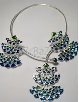 Collar Necklace with EARRINGS OXIDISED in Goa- Aakarshans - 1