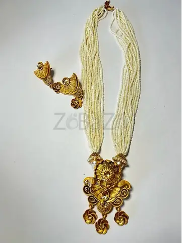 Buy Brass Necklace Set with Earring in Lucknow city - Akarshans - 1