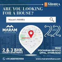 2 BHK Apartments in Hyderabad | Maram Infra Projects