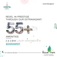 2 and 3 BHK flats for sale in bowrampet | Vajrabuilders