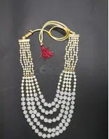 5 LAYER DOUBLE COATED natural PEARL MALA In Uttrakhand - 1