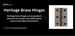 Heritage Brass Hinges