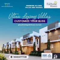 Experience the New Level of Luxury Living Kurnool || Vedansha Fortune Homes - 1