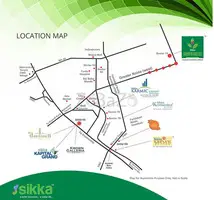 Sikka Group Offering a  Resident 2 Bhk  Apartments in Sector 10 Noida - 3