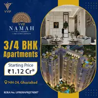Resident 3Bhk &4bhk Apartment by Vvip Namah in NH24, Ghaziabad
