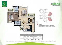 2 BHK fantastic Apartment in Greater Noida by Sikka Kaamya Green