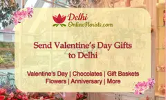 Surprise Your Loved Ones in Delhi with Online Delivery of Valentine's Day Gifts - 1