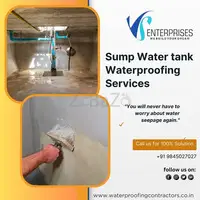 Sump Water tank waterproofing Contractors in Bangalore