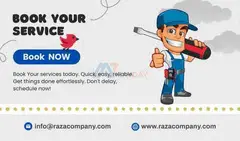 Raza Company home appliances repair and services Provider