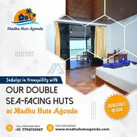 Most Beautiful Beach Huts in Agonda South Goa - Madhu Huts Agonda