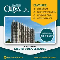 2 BHK Apartments in Ghaziabad at Divyansh Onyx