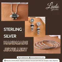 Buy Designer Silver Jewellery Online For Women in India - 1