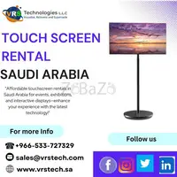 What Makes Touch Screen Rental Essential for Events in KSA?