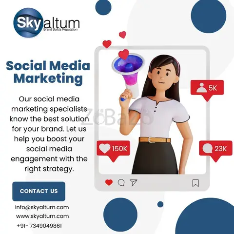 Social media marketing company in Jayanagar | Skyaltum - 1