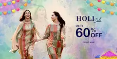 Festive Holi Sale Upto 60% OFF At SHREE - 1