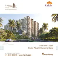 New Gated Communities in Bachupally Hyderabad | The Twinz by Risinia - 1