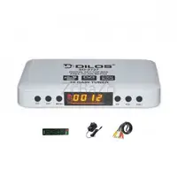 Dilos MPEG-2 SD-2727 DVB-S Digital FTA Set-Top Box - 1