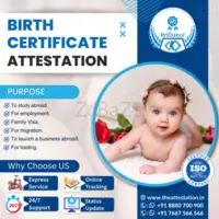 Attestation of Birth Certificate