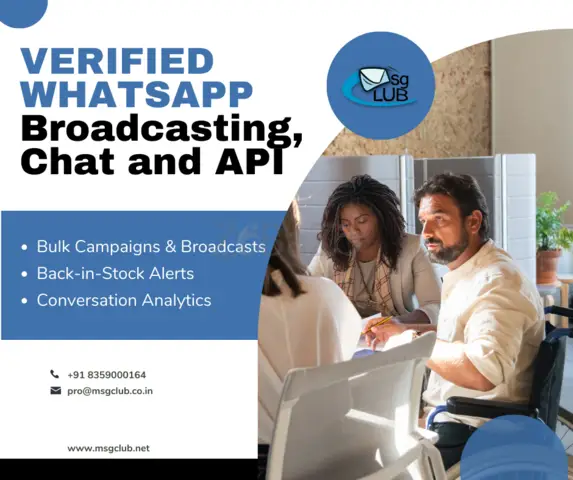 How to Send Broadcast Messages in the Msgclub platform with Verified Whatsapp - 1