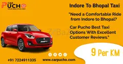 Indore To Bhopal Taxi Booking