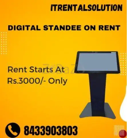 Digital Signage Standee On Rent Starts At Rs.3000/- Only In Mumbai - 1