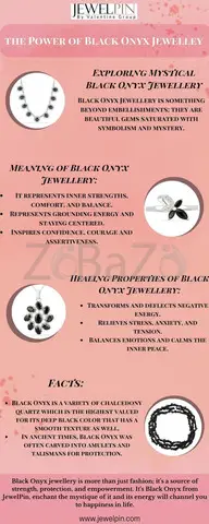 Shop Genuine Black Onyx Jewellery at JewelPin - 1