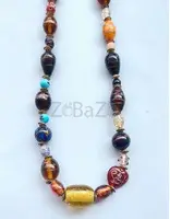 Multicolour Beads and Resin Necklace in Goa Akarshans
