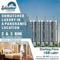Get Ready for Possession 2Bhk Luxury Apartments by Apex Splendour  in Greater  Noida