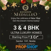 Maghagun Medalleo 3/4 Bhk Ultra Luxury Homes in Sector107 Noida - 1
